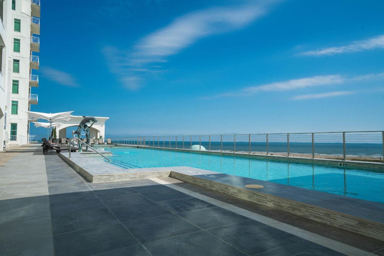 Sea It All Infinity Pool Ocean Views Steps From The Beach - A Perfect Romantic Getaway Apartment Галвестън Екстериор снимка